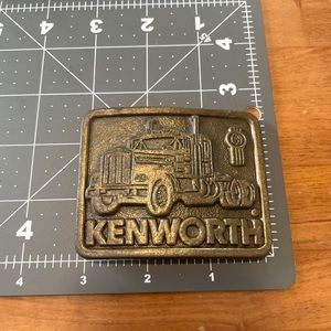 Kenworth belt buckle